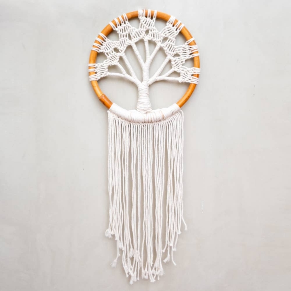 Tree of Life Crochet Macrame Dream Catcher